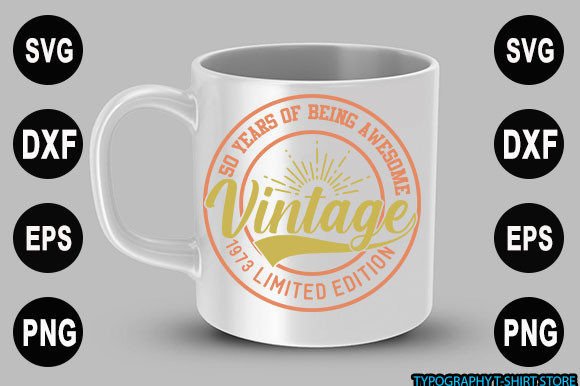 50 Years of Being Awesome: A Vintage T-Shirt Design Review
