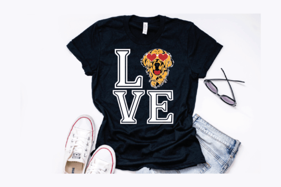 A Golden Retriever Design for Heartfelt Projects