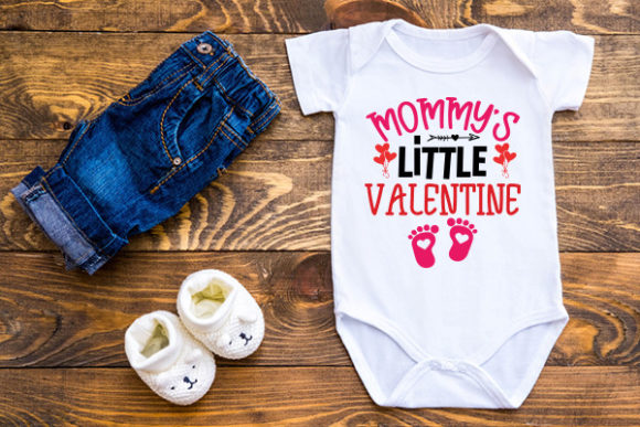Baby Onesie Valentine Graphics for T-Shirt Designs