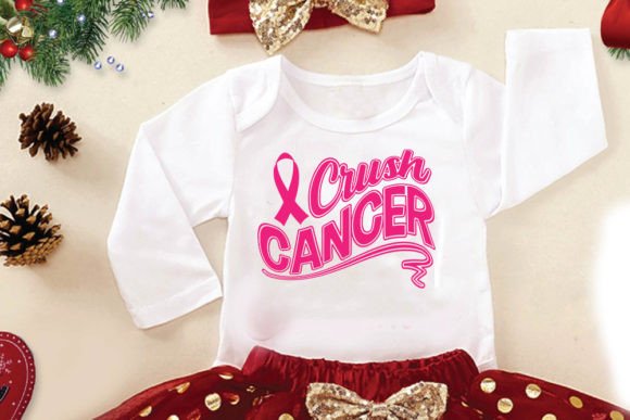 Crush Cancer T-Shirt Graphics: A Versatile Design Asset