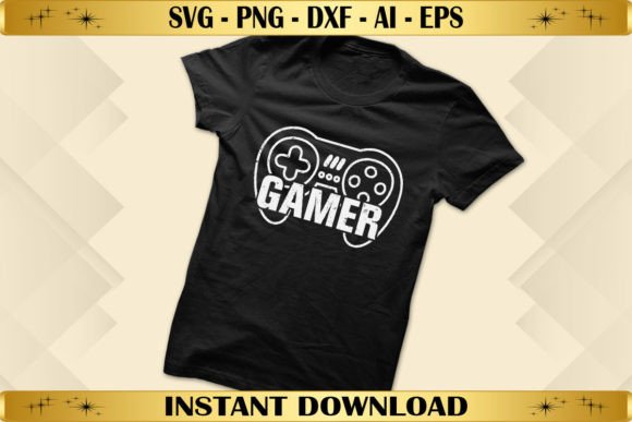 Gamer Video Games Graphics for T-Shirt Designs