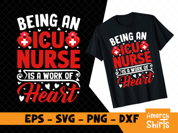 ICU Nurse Embroidery Design: A Tribute in SVG