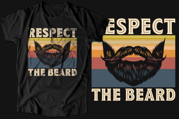 Vintage Retro Beard Lover T-Shirt: A Graphics Gem for T-Shirt Designs